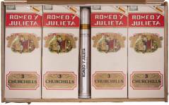 Romeo y Julieta Churchills packaging