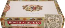 Romeo y Julieta Petit Coronas packaging