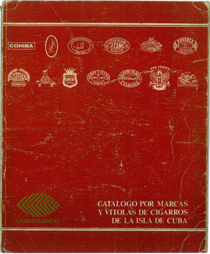 1983 Cubatabaco Catalogue