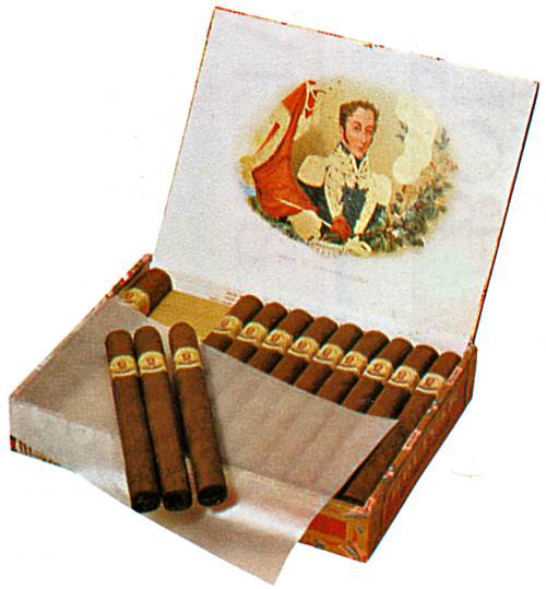 Typical Bolívar packaging