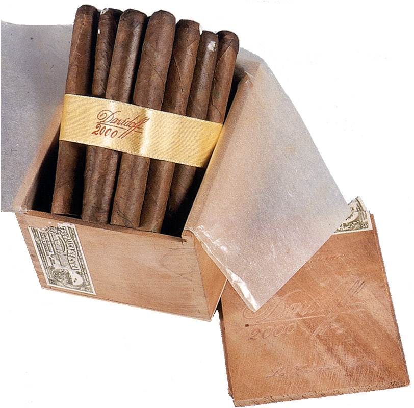 Typical Davidoff packaging
