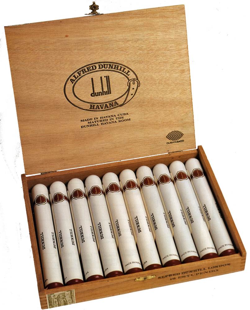 Typical Dunhill packaging