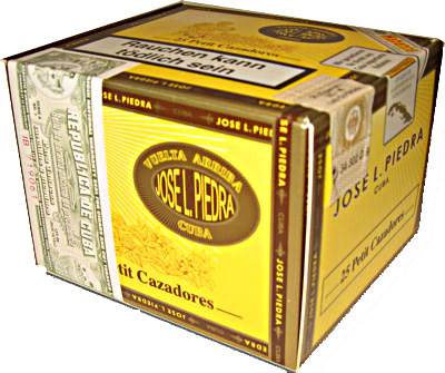 Typical José L. Piedra packaging