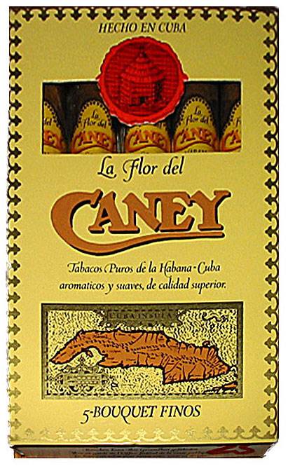 Typical La Flor del Caney packaging