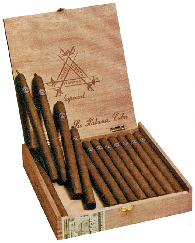 Typical Montecristo packaging