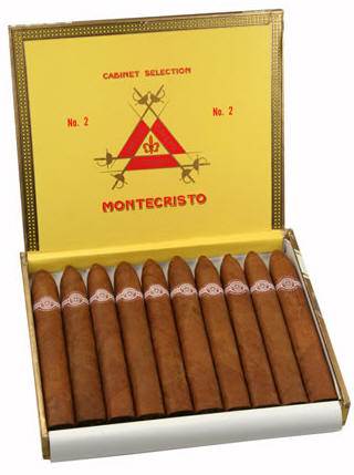 Typical Montecristo packaging