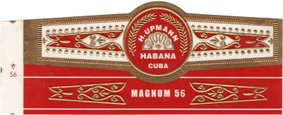 乌普曼 H. Upmann 玛瑙 56 Magnum 56 雪茄标