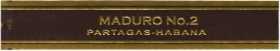 帕特加斯 Partagás 馬杜羅 2 號 Maduro No. 2 雪茄標