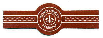 Small Cigars Montecristo Puritos band