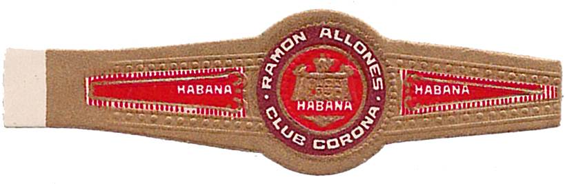Ramón Allones Club Coronas band