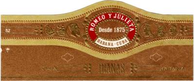 羅密歐與朱麗葉 Romeo y Julieta 黃金 系列 - 目標   Linea Oro Dianas 雪茄標