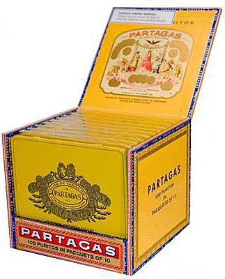 Small Cigars Partagás Mini packaging