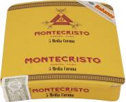 蒙特 Montecristo 中皇冠 Media Corona 包裝