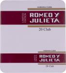 Small Cigars Romeo y Julieta Club packaging