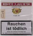 小雪茄 Small Cigars 罗密欧与朱丽叶 俱乐部 Romeo y Julieta Club 包装