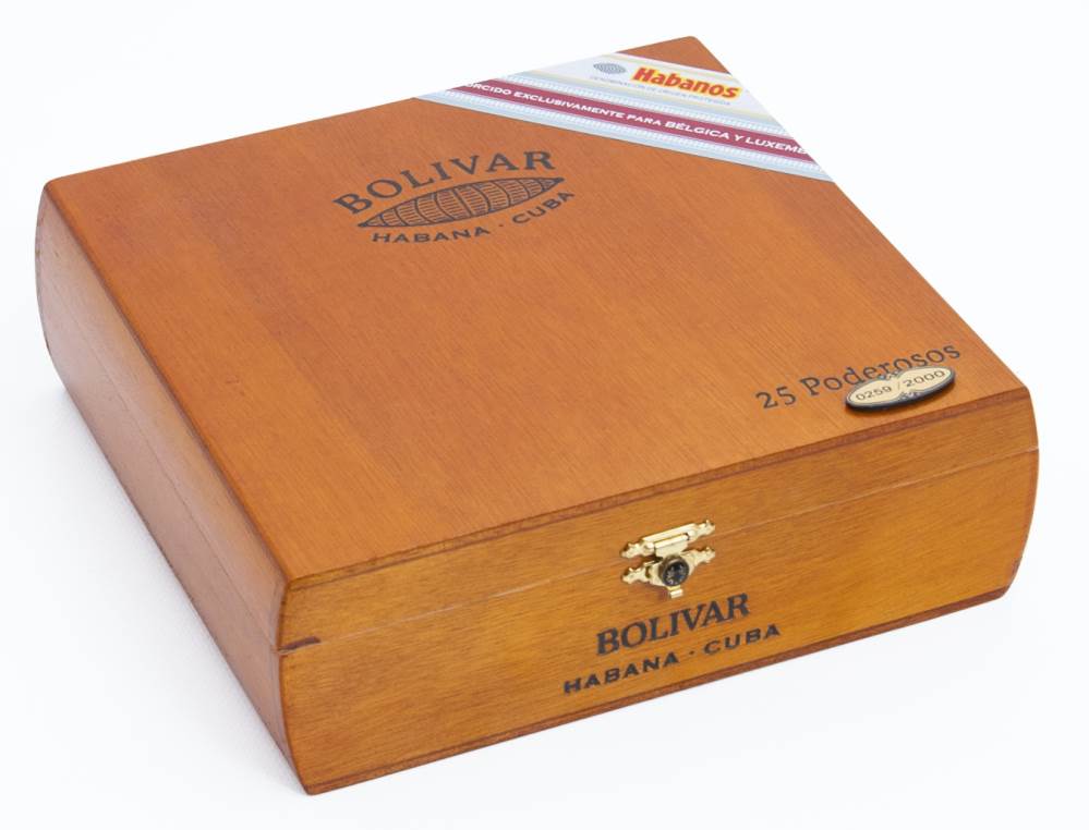 Bolívar Edición Regional Belux packaging