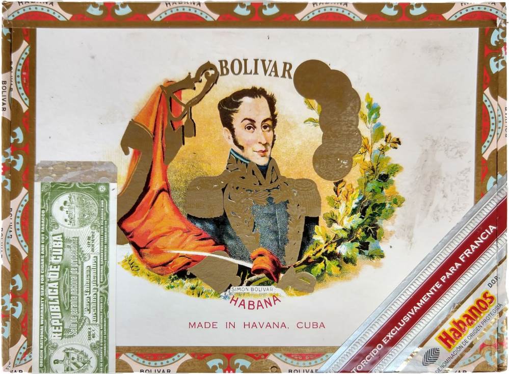 Bolívar Edición Regional Francia packaging