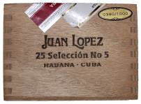 Juan López Selección No.5 Packaging
