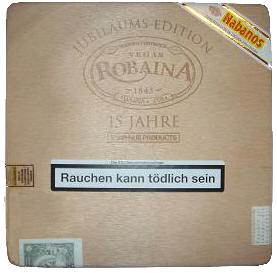 Vegas Robaina 5th Avenue 15th Anniversary Edition Germany packaging
